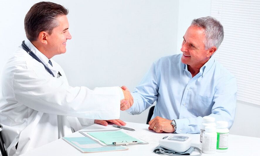 Consello especializado con prostatite